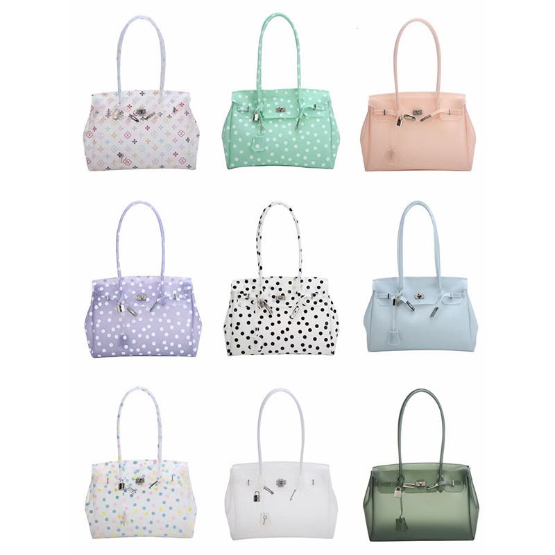 Jelly Firkin polka dot Hand Bag